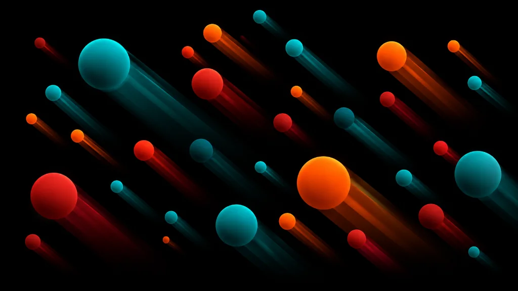 Parallax Spheres Blur 2
